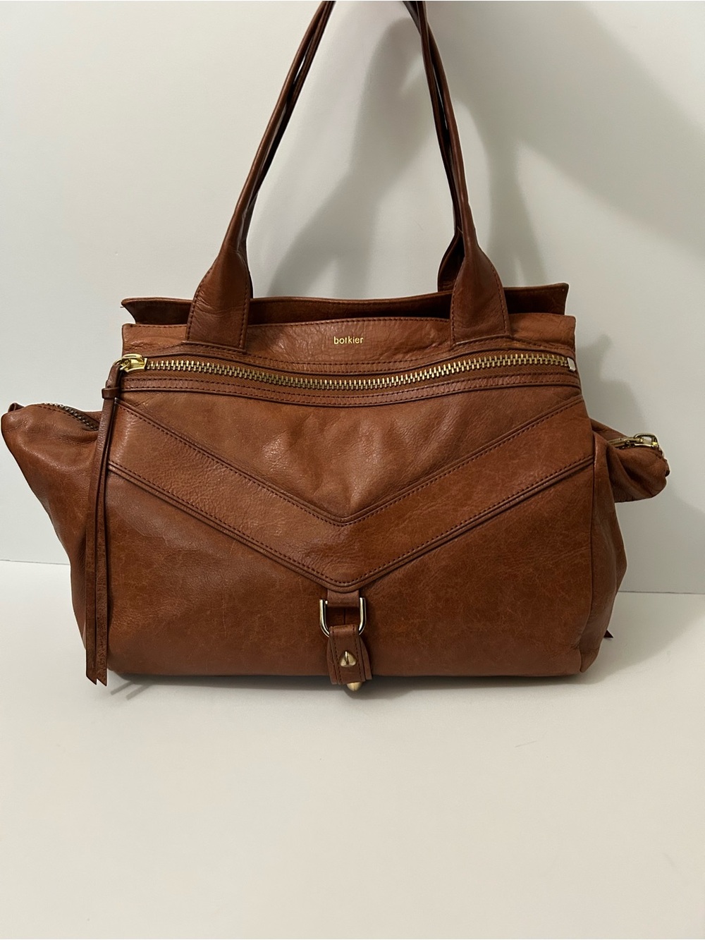 Botkier - Legacy Satchel - Leather with Gold Hardware - Picture 4 of 16